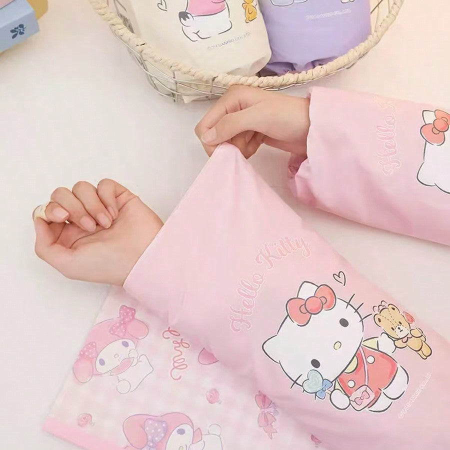 AOGER 2pcs Cute Cartoon Sunscreen Sleeves, Suitable For Spring And Summer Outings, Enjoy Cool And Fashionable, Panda, And Other Designs, Fashionable And Practical, Skin-Friendly And Comfortable, Let You Show Your Personality Style!