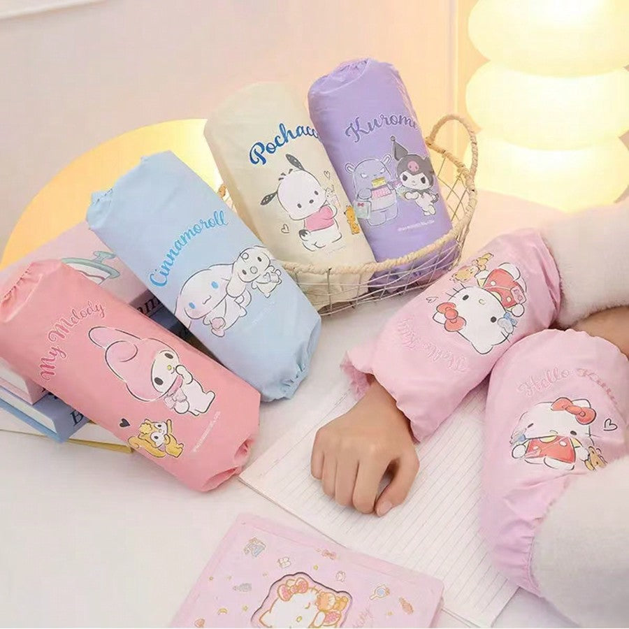 AOGER 2pcs Cute Cartoon Sunscreen Sleeves, Suitable For Spring And Summer Outings, Enjoy Cool And Fashionable, Panda, And Other Designs, Fashionable And Practical, Skin-Friendly And Comfortable, Let You Show Your Personality Style!