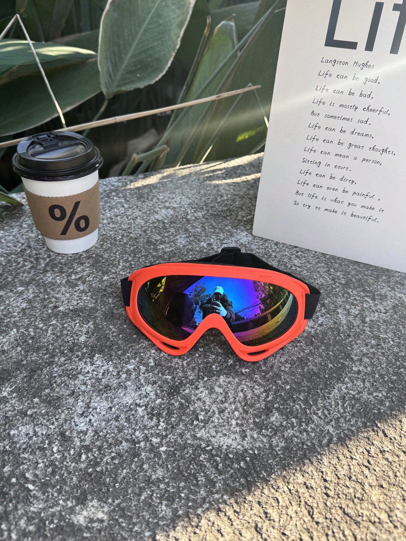 1pc Ultra-Light Children's Glasses, Comfortable Wear For Boys And Girls, Fashionable For Photo Shooting, Party, Travel, Personality, Trendy, Skiing Sports, Anti-Glare Glasses