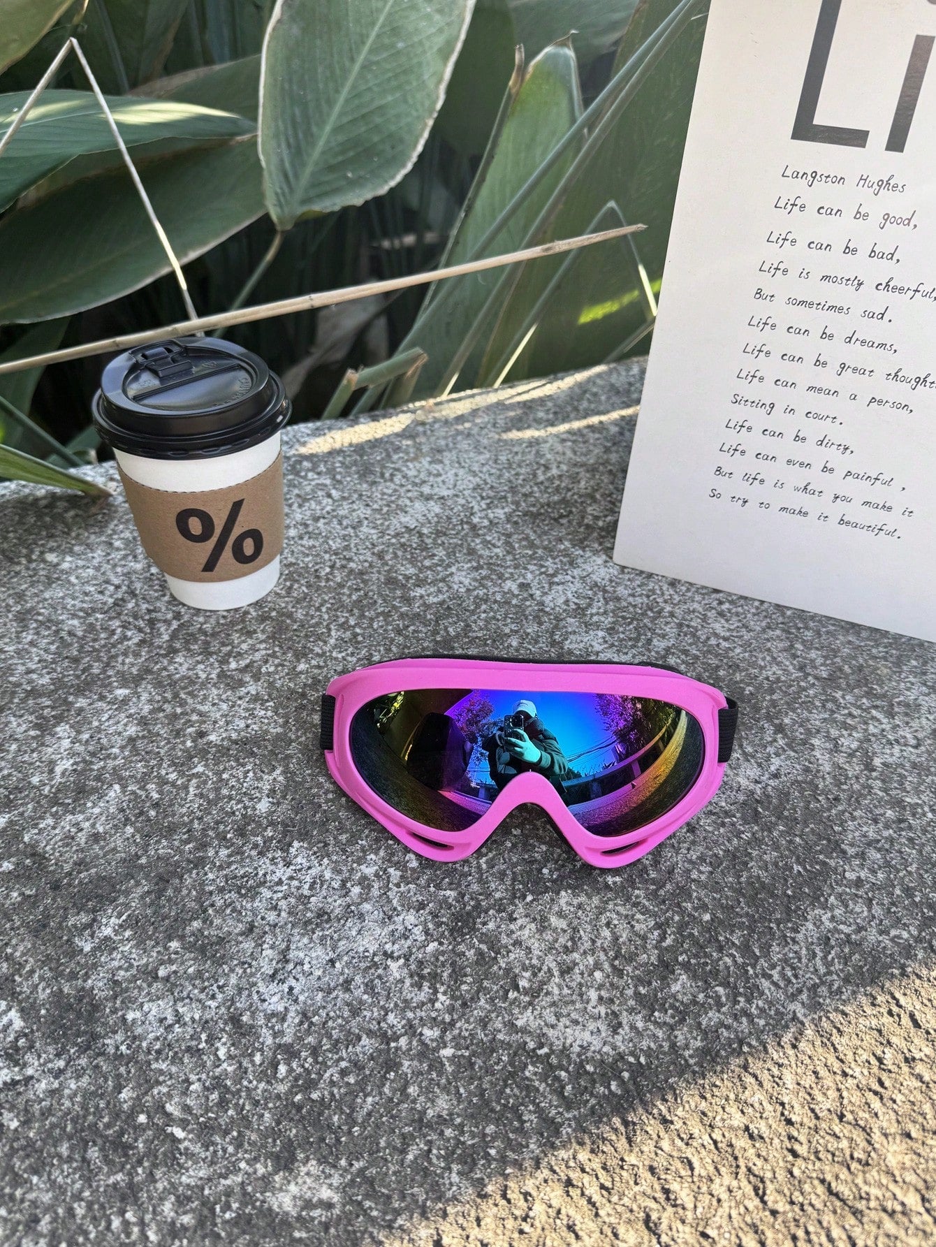 1pc Ultra-Light Children's Glasses, Comfortable Wear For Boys And Girls, Fashionable For Photo Shooting, Party, Travel, Personality, Trendy, Skiing Sports, Anti-Glare Glasses