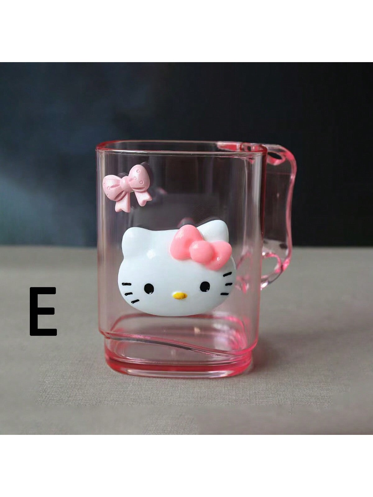 Sanrio 1/2PCS Valentine's Day Christmas Gift Sanrio Black Rice And Melody Toothbrush Holder Set -2-Piece Cute Cartoon Bathroom Accessory Set, Made Of Durable PP Material, Including Brush (DIY Cup)