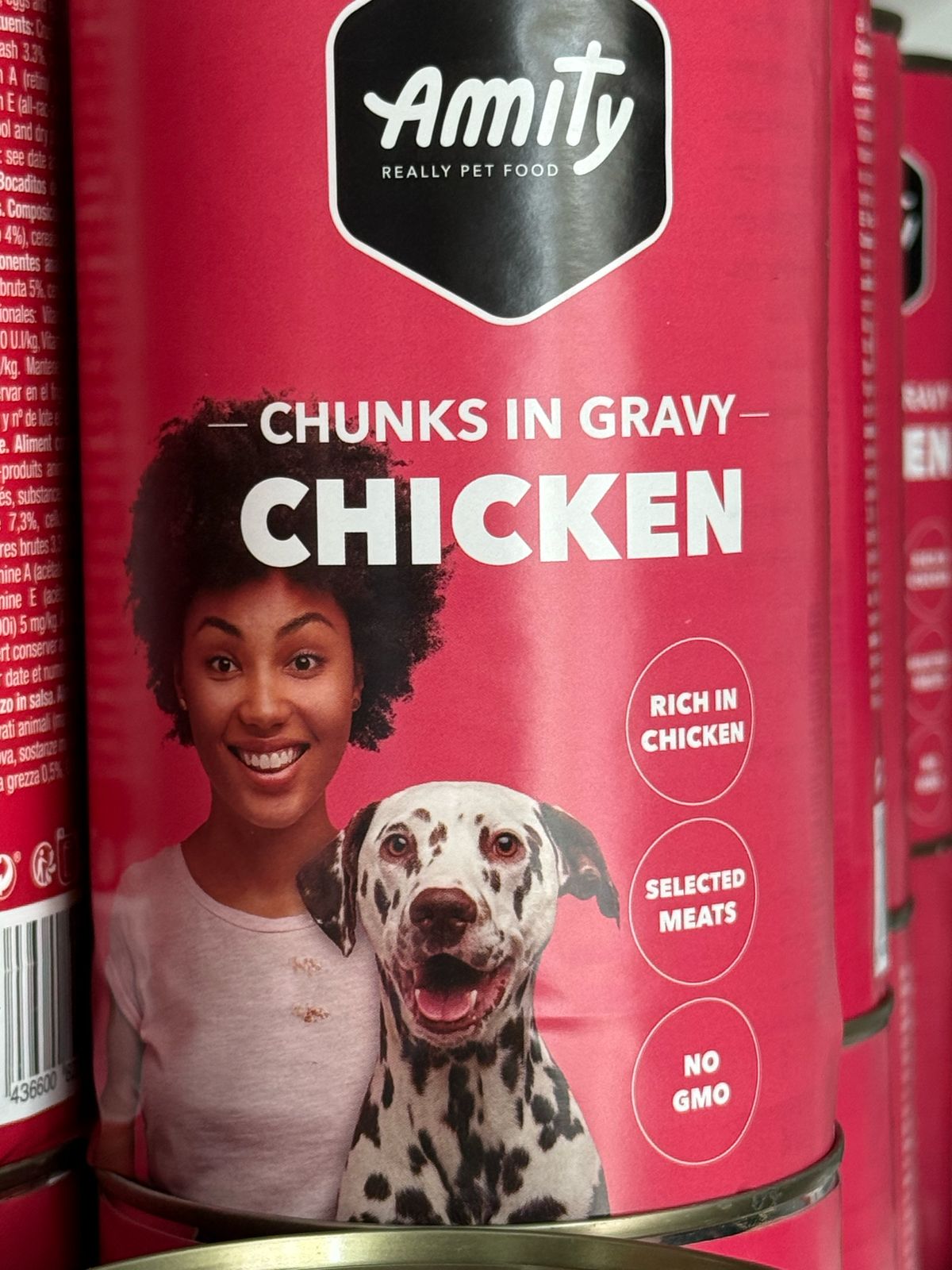 AMITY DOG CHICKEN CHUNKS IN GRAVY- 1250g - SAFICCO
