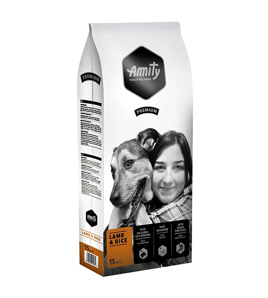 Amity premium lamb and rice dog 15kg