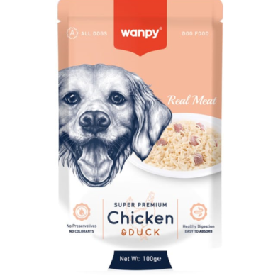 Wanpy Super Premium Wet Food for Dogs 100g
