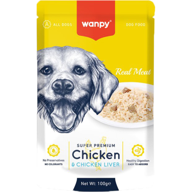 Wanpy Super Premium Wet Food for Dogs 100g