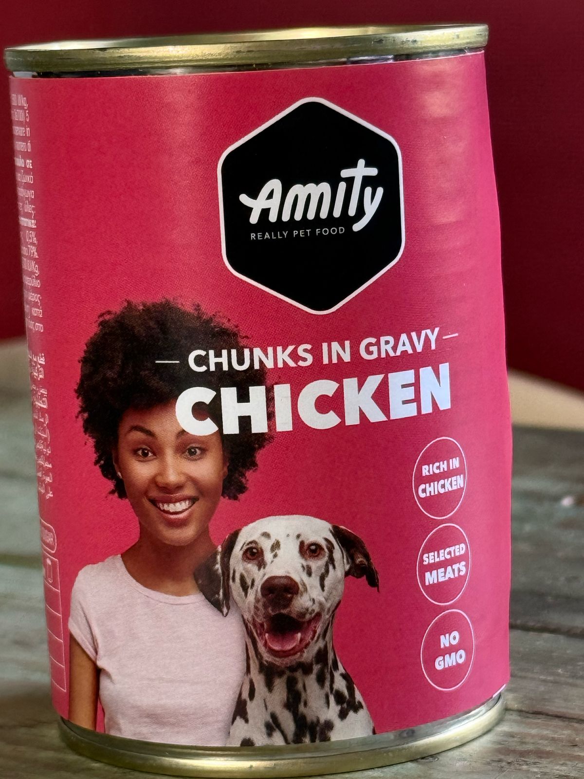 Amity dog chunks chicken 415g