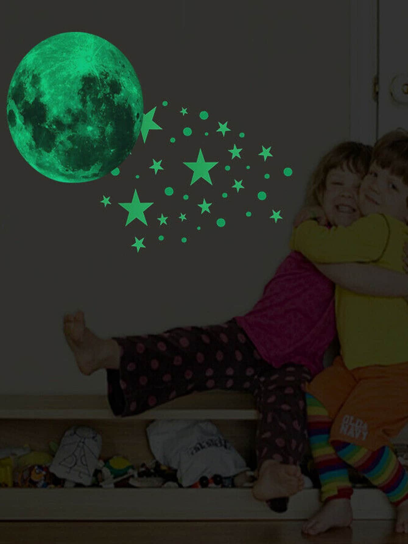 Luminous Moon Wall Sticker