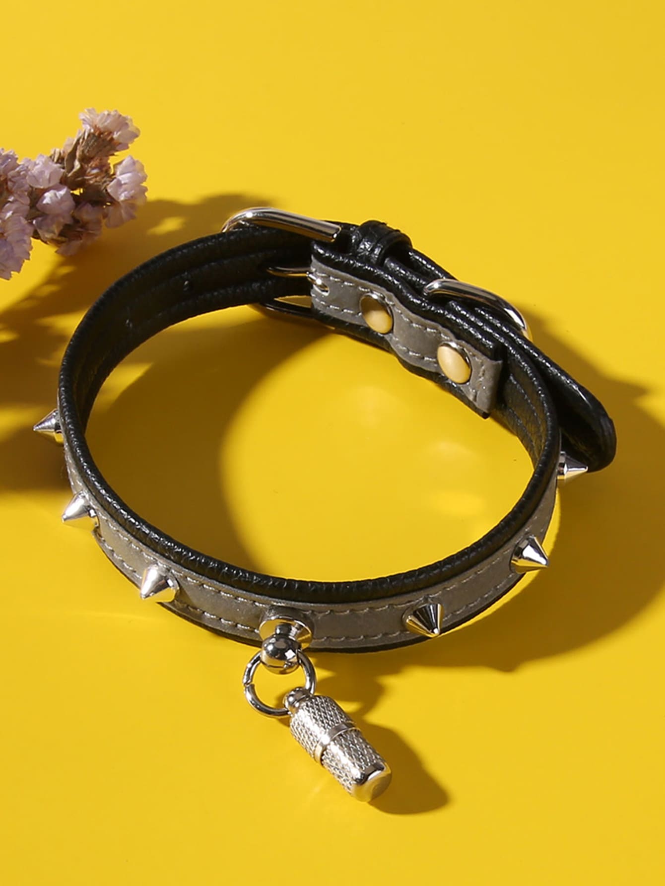 1pc Cat Spiked Decor Collar