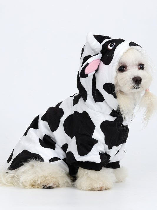 PETSIN Cow Design Dog Coat