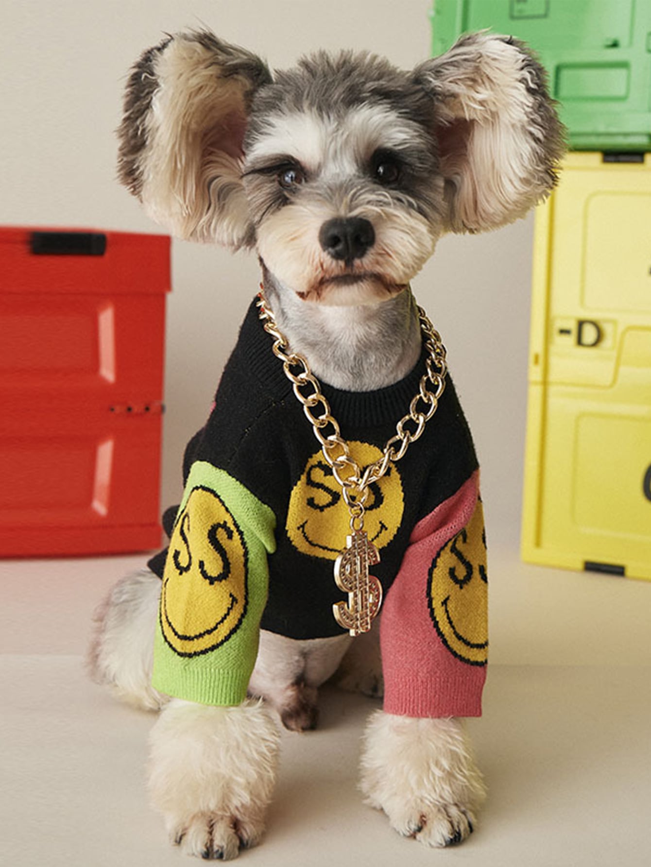 Dog Pendant Chain Necklace
