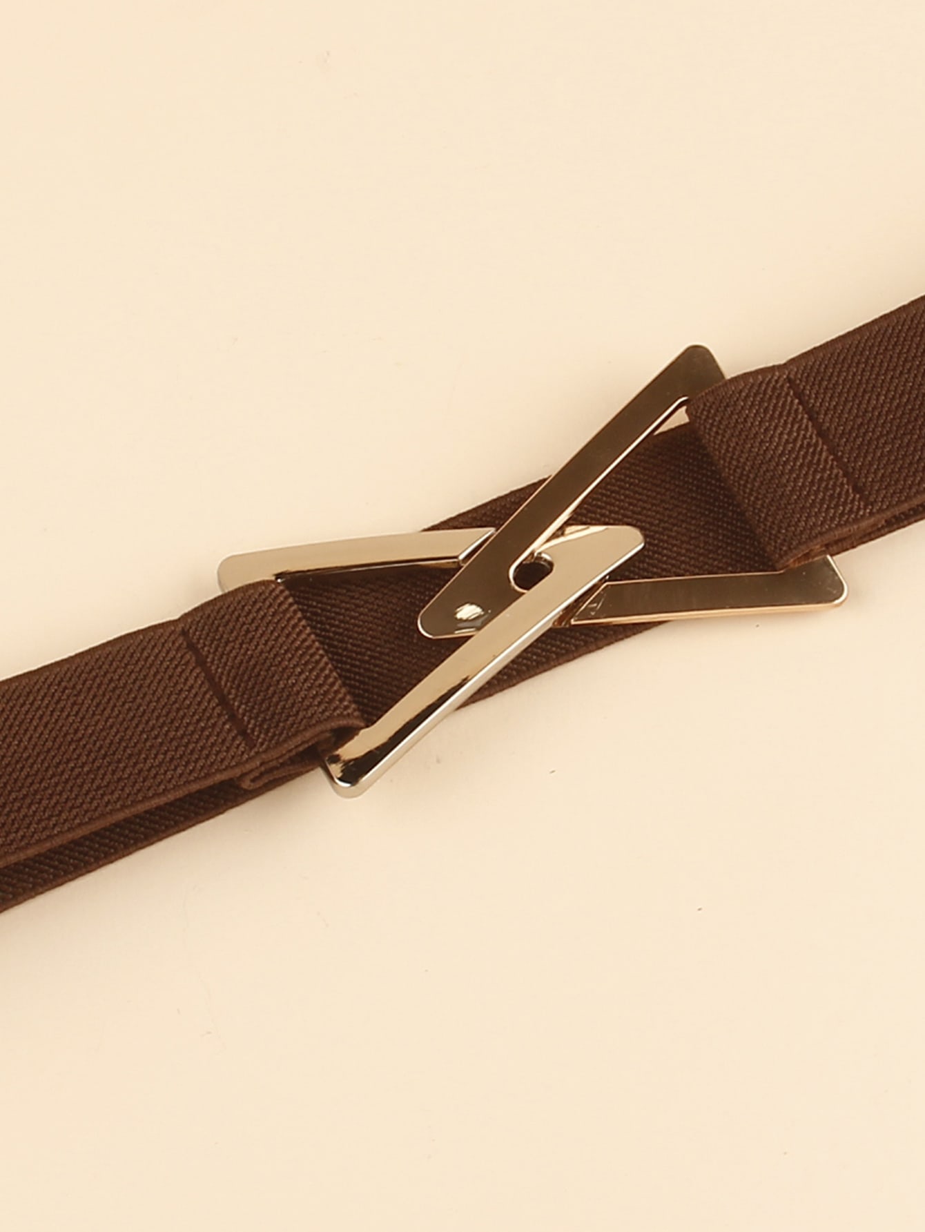 Triangle Buckle Corset Belt