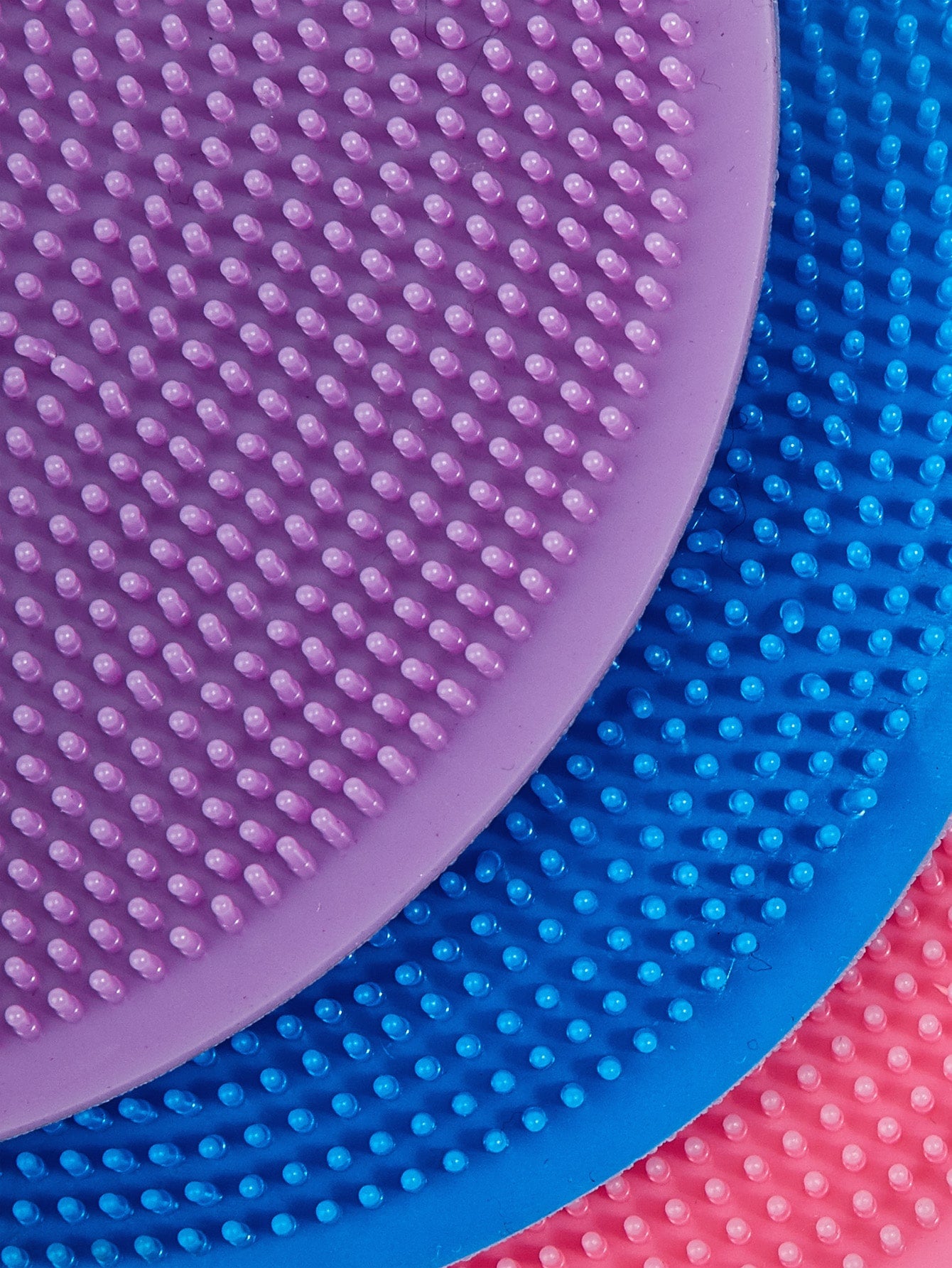 1pc Random Color Silicone Round Cat Claw Cleaning Brush