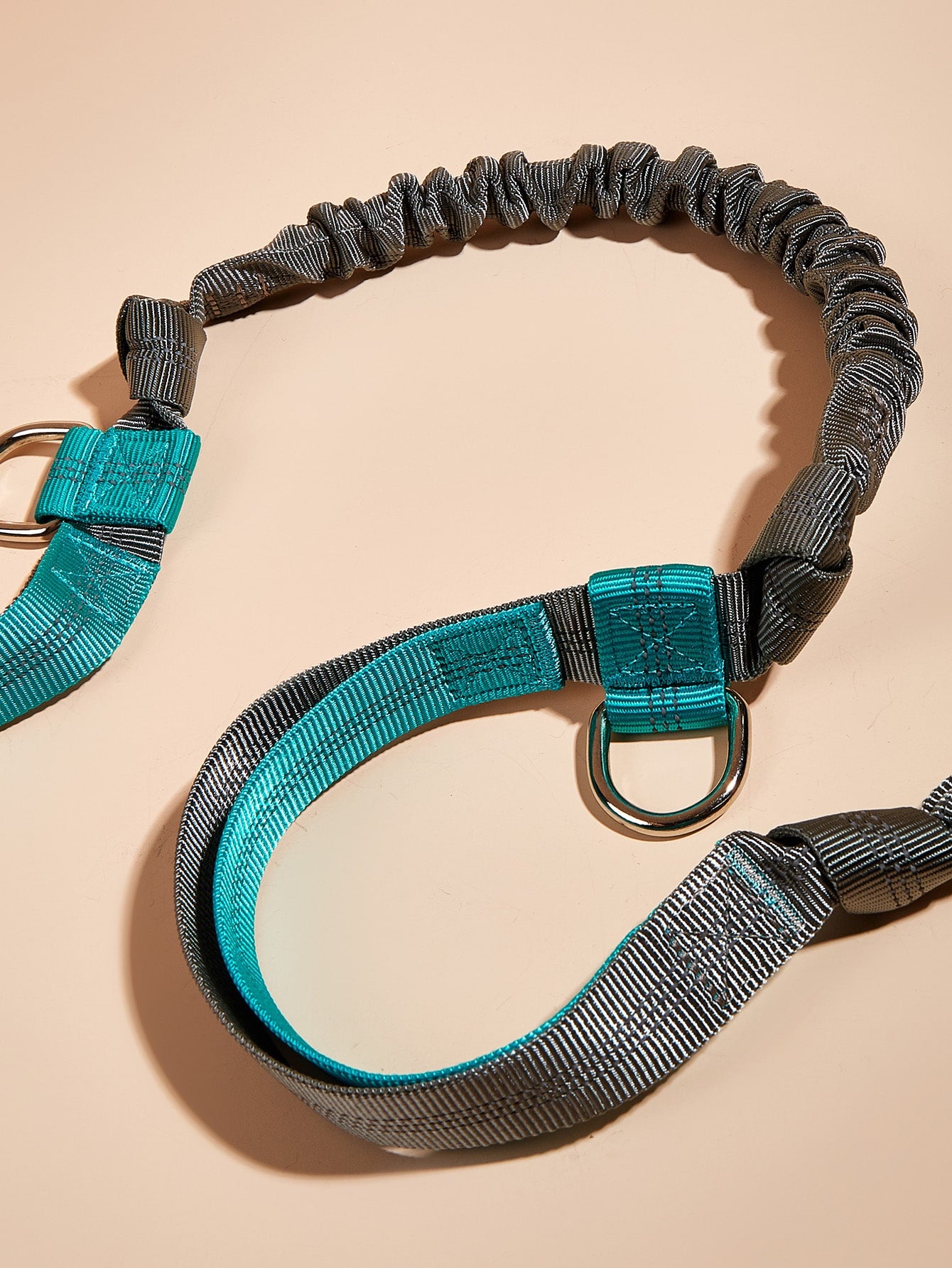 1pc Pet Outdoor Running Leash With Adult Belt