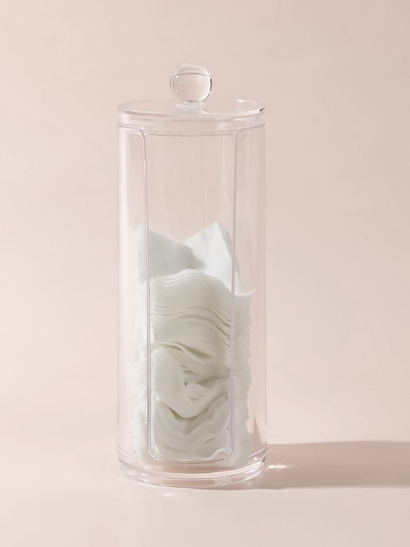 1pc Cotton Pad Storage Box