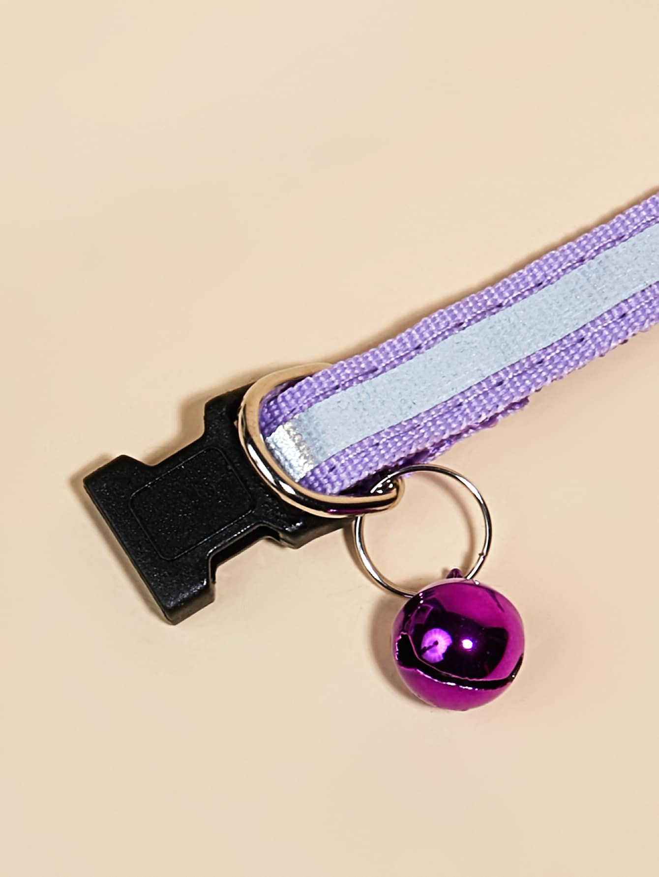 Bell Decor Reflective Tape Pet Collar