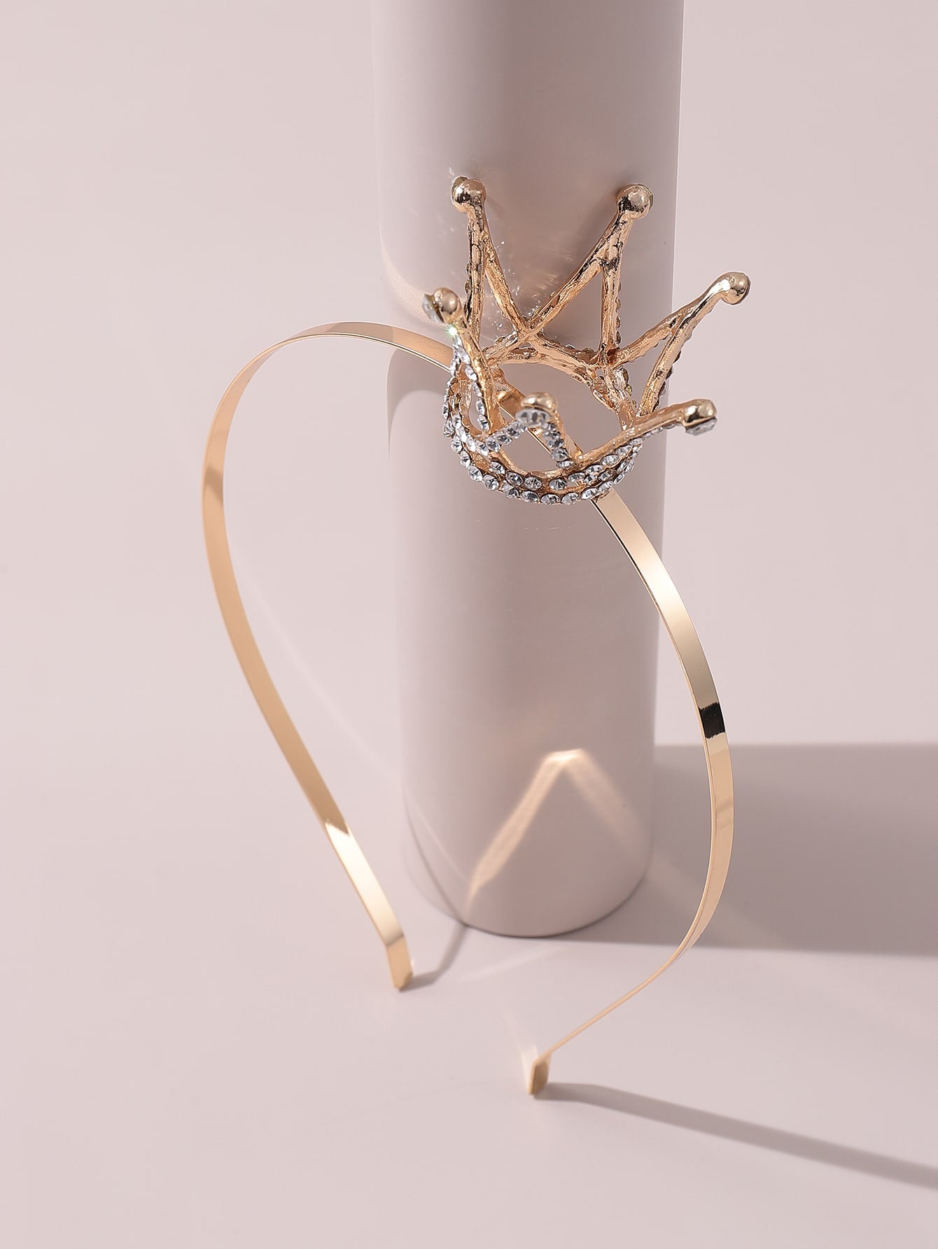 Girls Crown Decor Hair Hoop