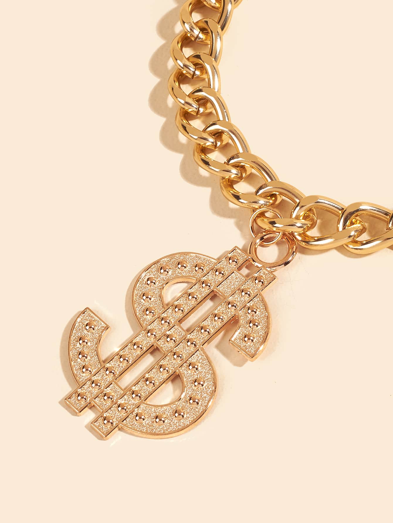 Dollar Pendant Pet Necklace