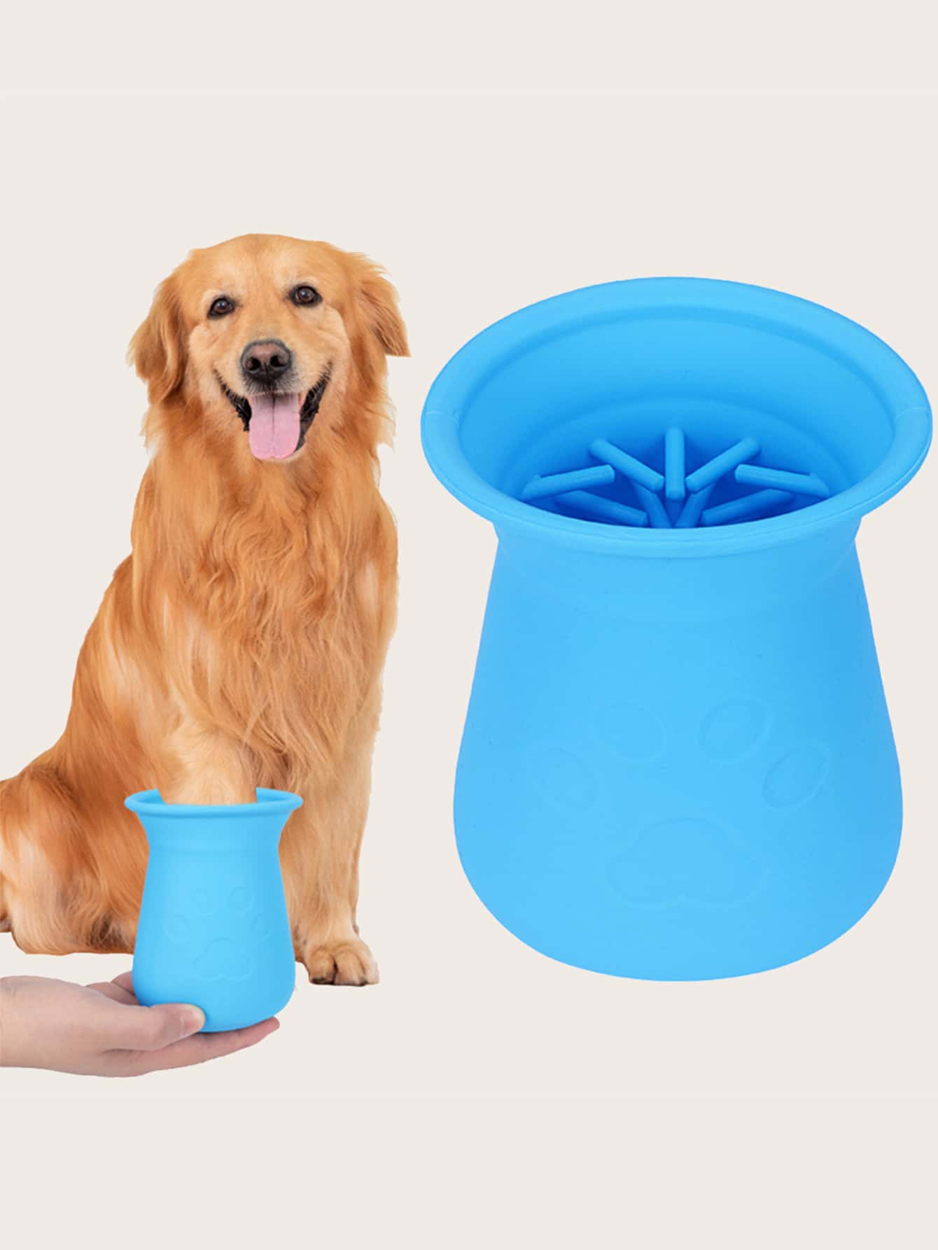 1pc Pet Foot Washing Cup