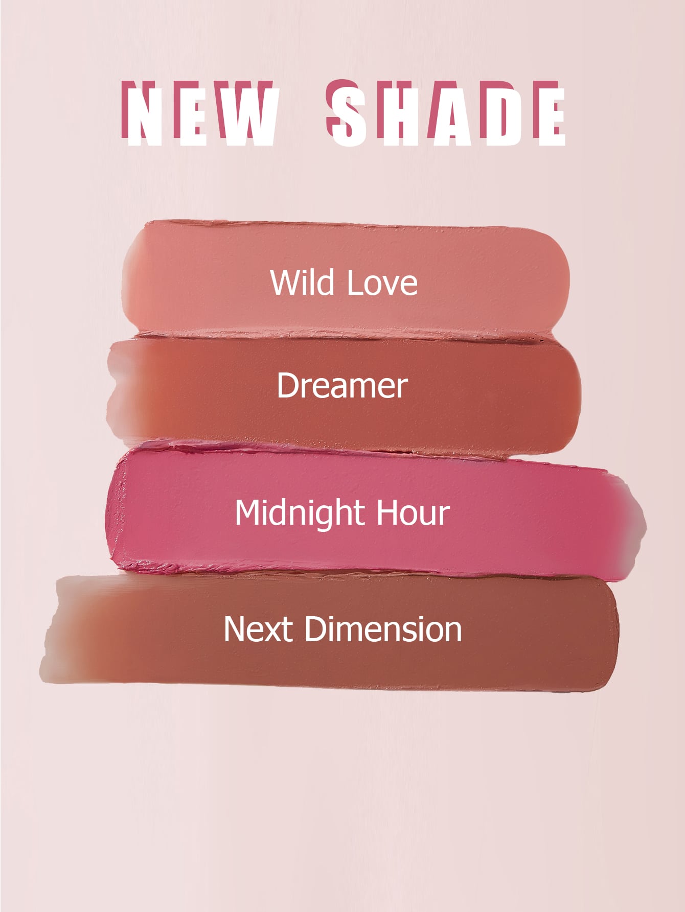 SHEGLAM Snatch 'n' Blush Stick-Wild Love Cream Blush Waterproof Long Lasting High Pigment Non-Fading Non-Greasy Glowing Lasting Women Beauty Makeup