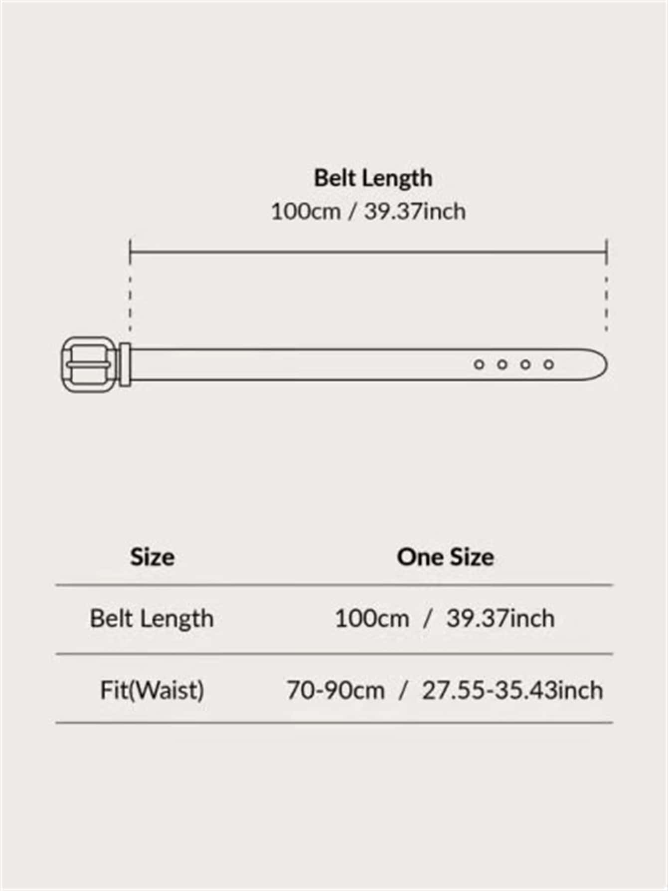 PU Leather Belt With Bag