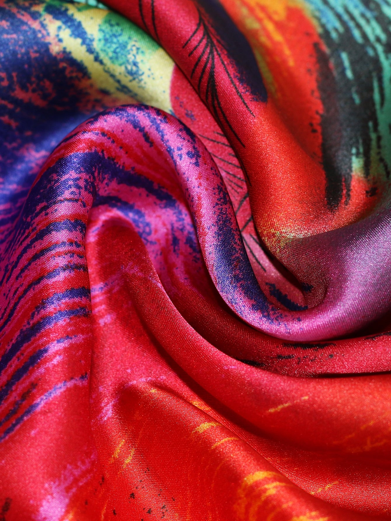 Color Block Scarf