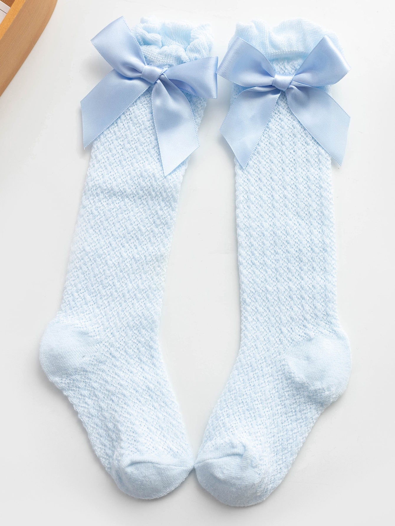 Baby Bow Decor Ankle Socks Hair Band