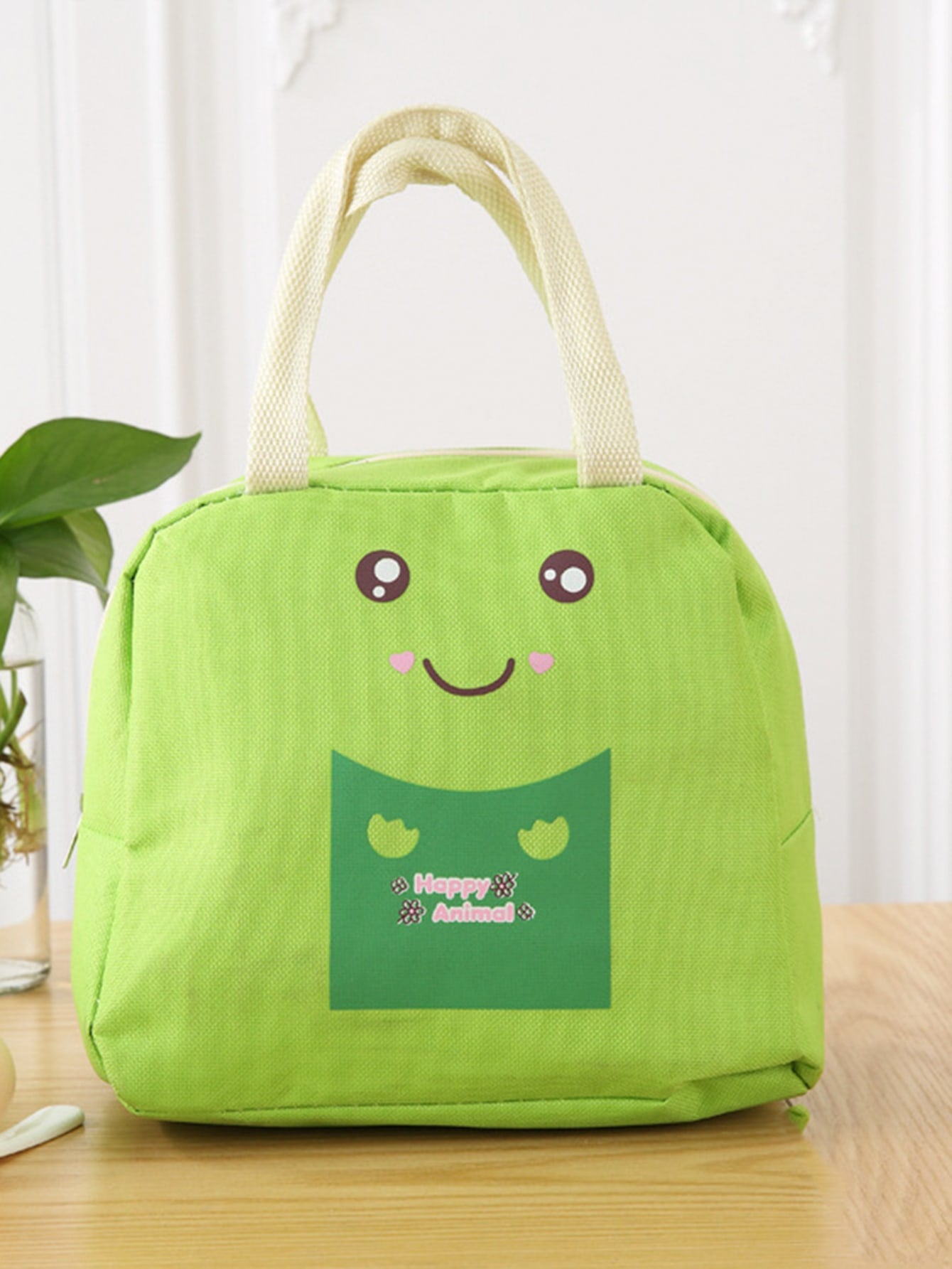 Cartoon Graphic Insulated Lunch Box Bag