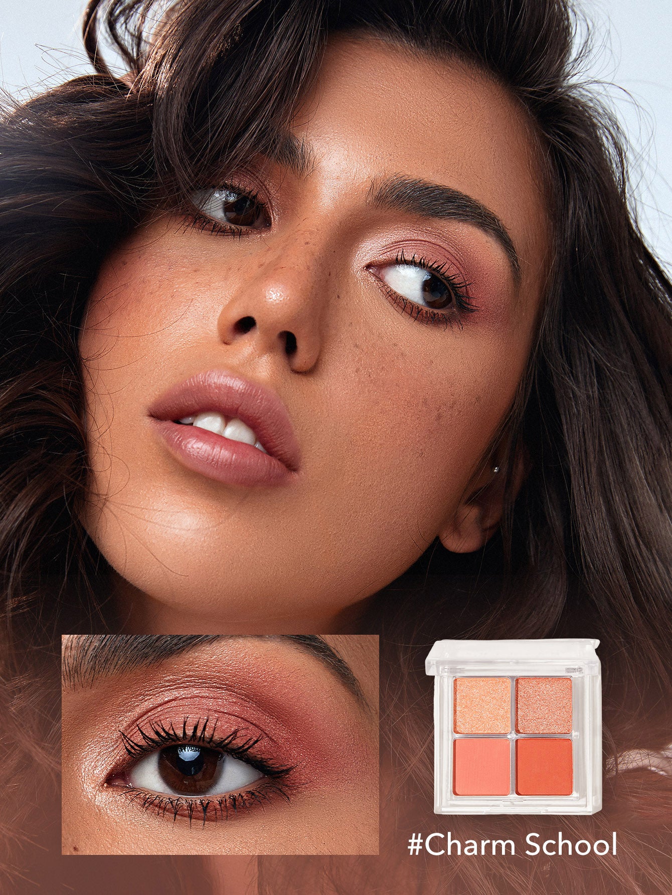 SHEGLAM Cosmic Crystal Eyeshadow Quad Charm School