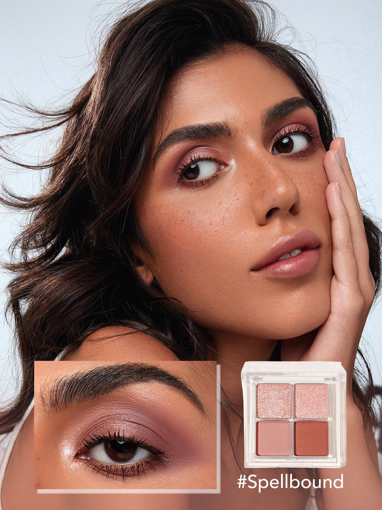 SHEGLAM Cosmic Crystal Eyeshadow Quad Charm School