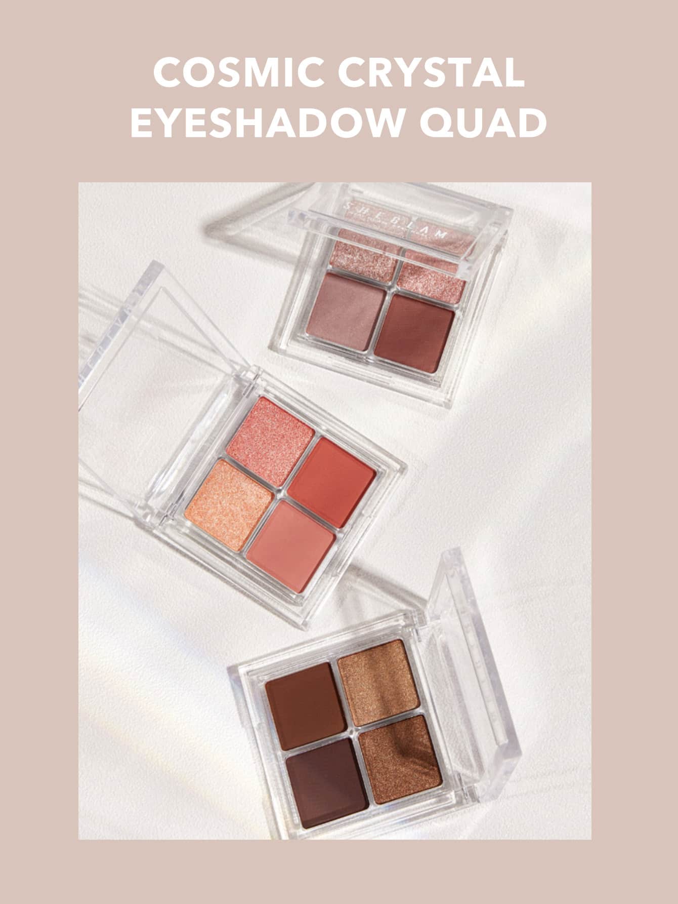 SHEGLAM Cosmic Crystal Eyeshadow Quad Spellbound