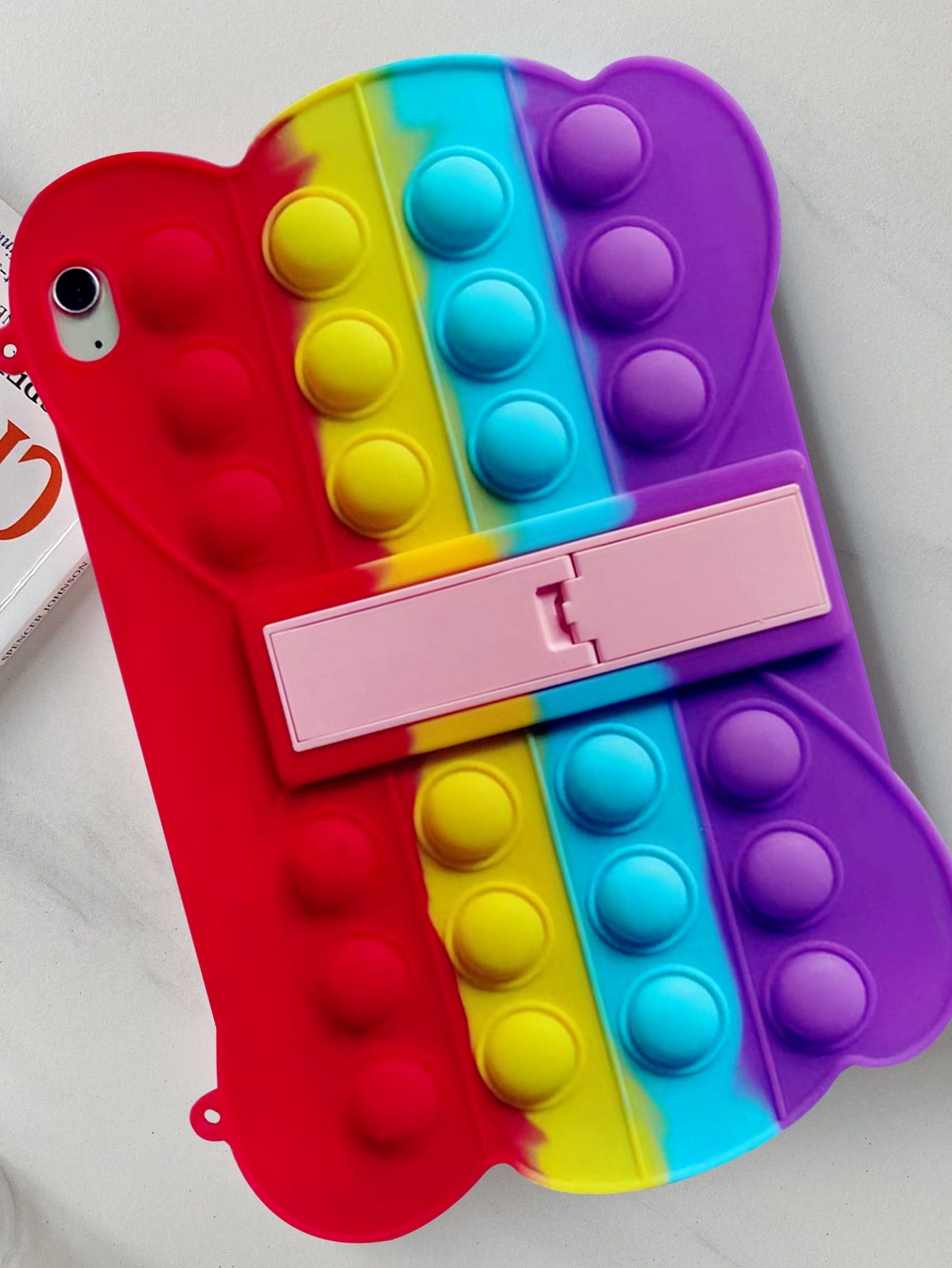 Push Pop Bubble Fidget Case For iPad