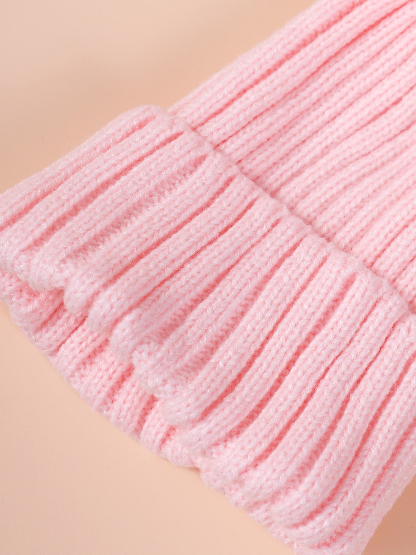 Toddler Girls Pom Pom Knit Hat