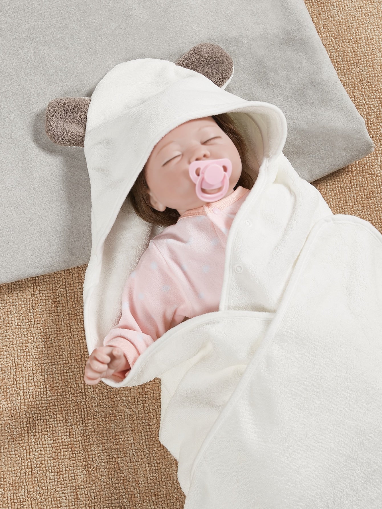 Ear Design Baby Swaddling Blanket