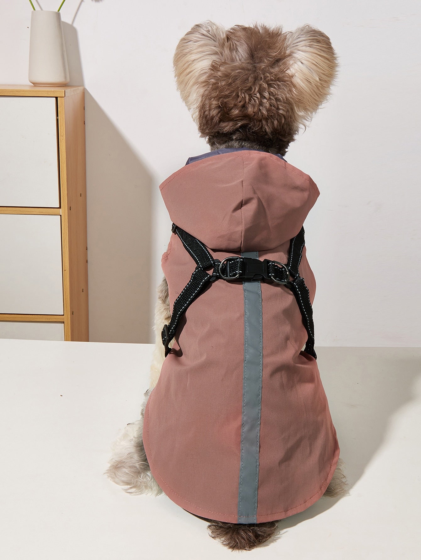 1pc Hooded Pet Jacket
