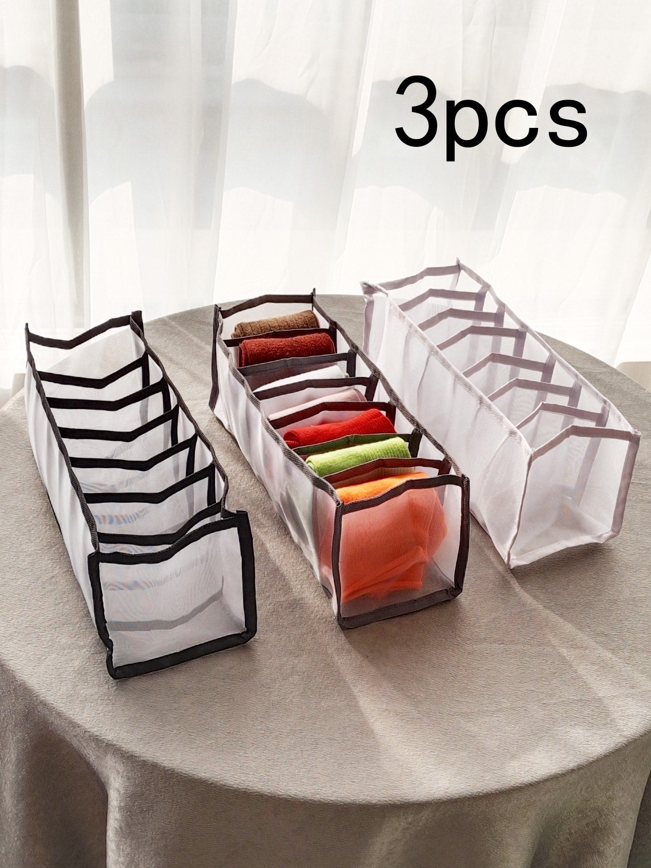 3pcs Underwear Storage Box