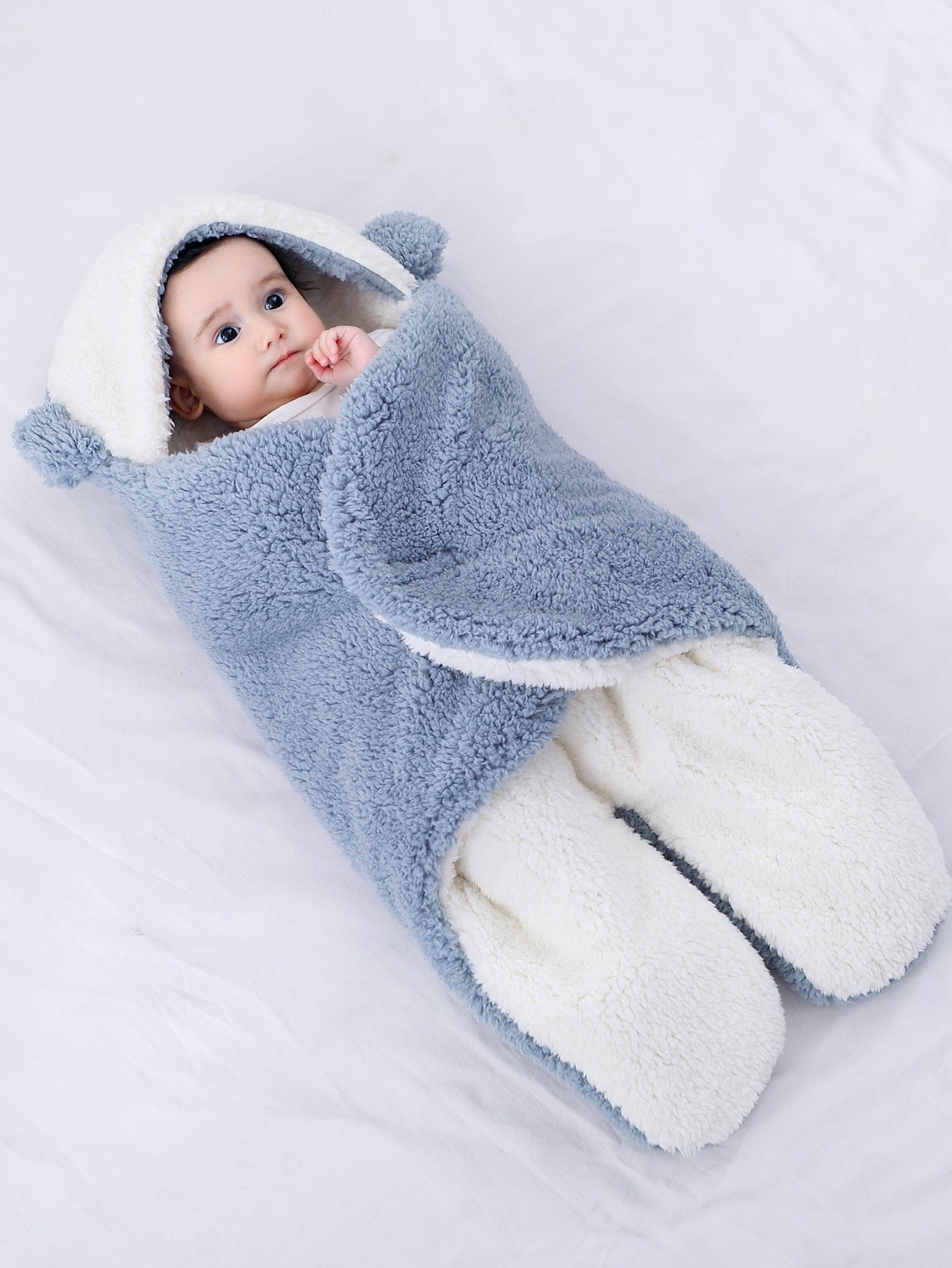 Solid Color Baby Swaddling Blanket