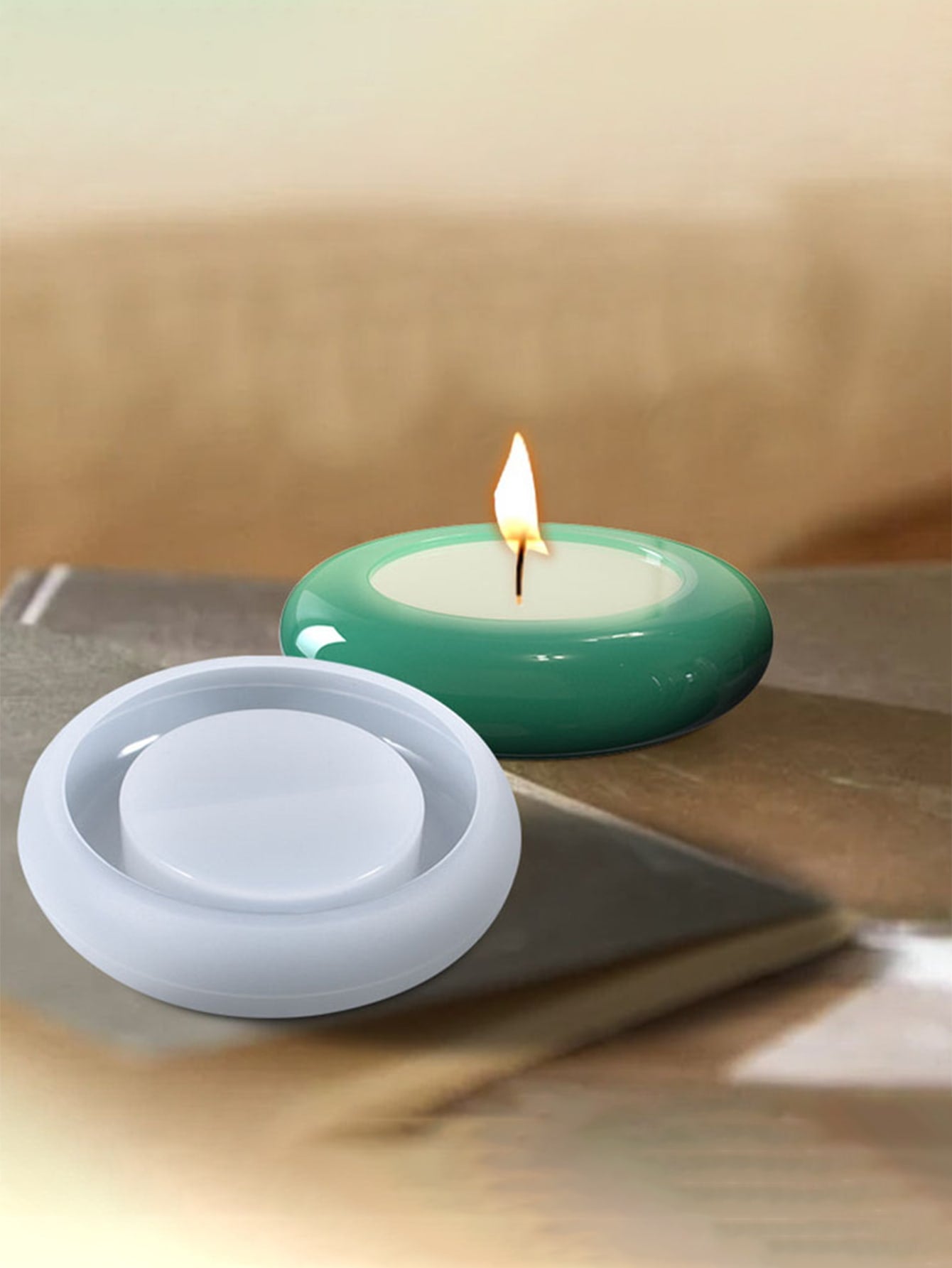 1pc Candlestick DIY Silicone Mold