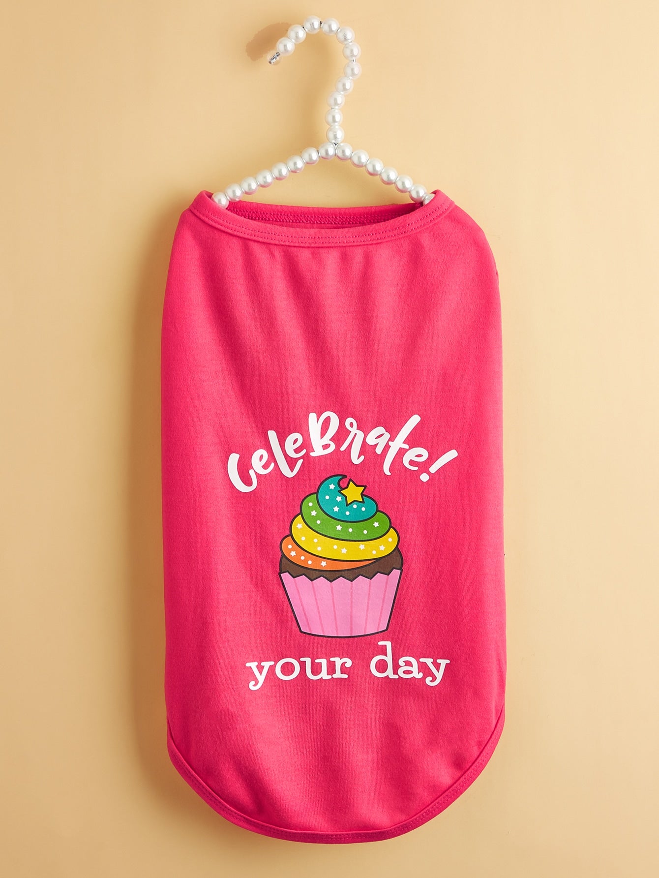 Cupcake Print Pet Tank Top