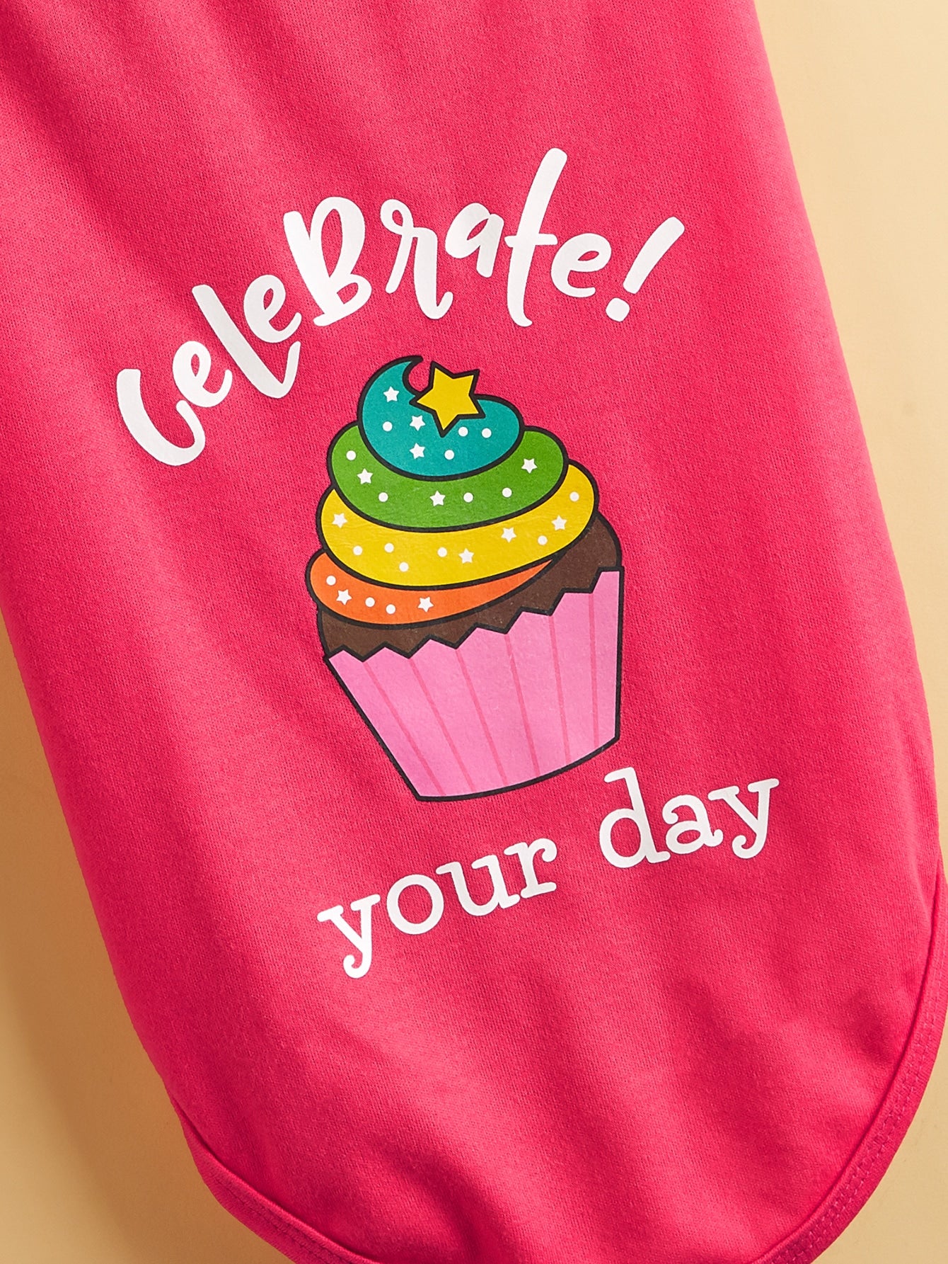 Cupcake Print Pet Tank Top