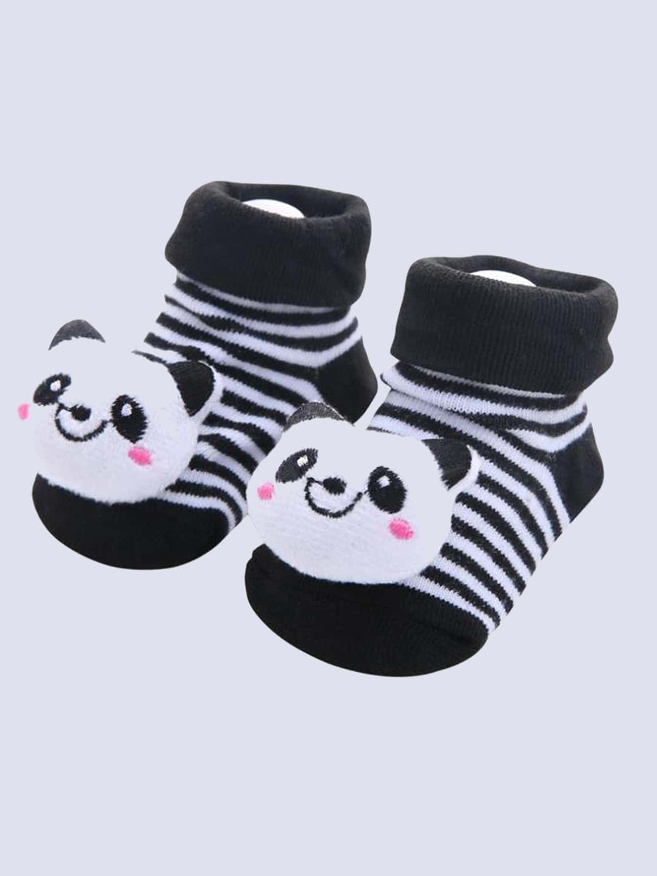 Baby Cartoon Graphic Socks