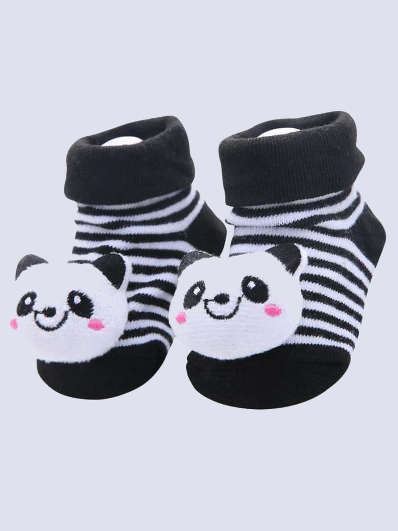 Baby Cartoon Graphic Socks