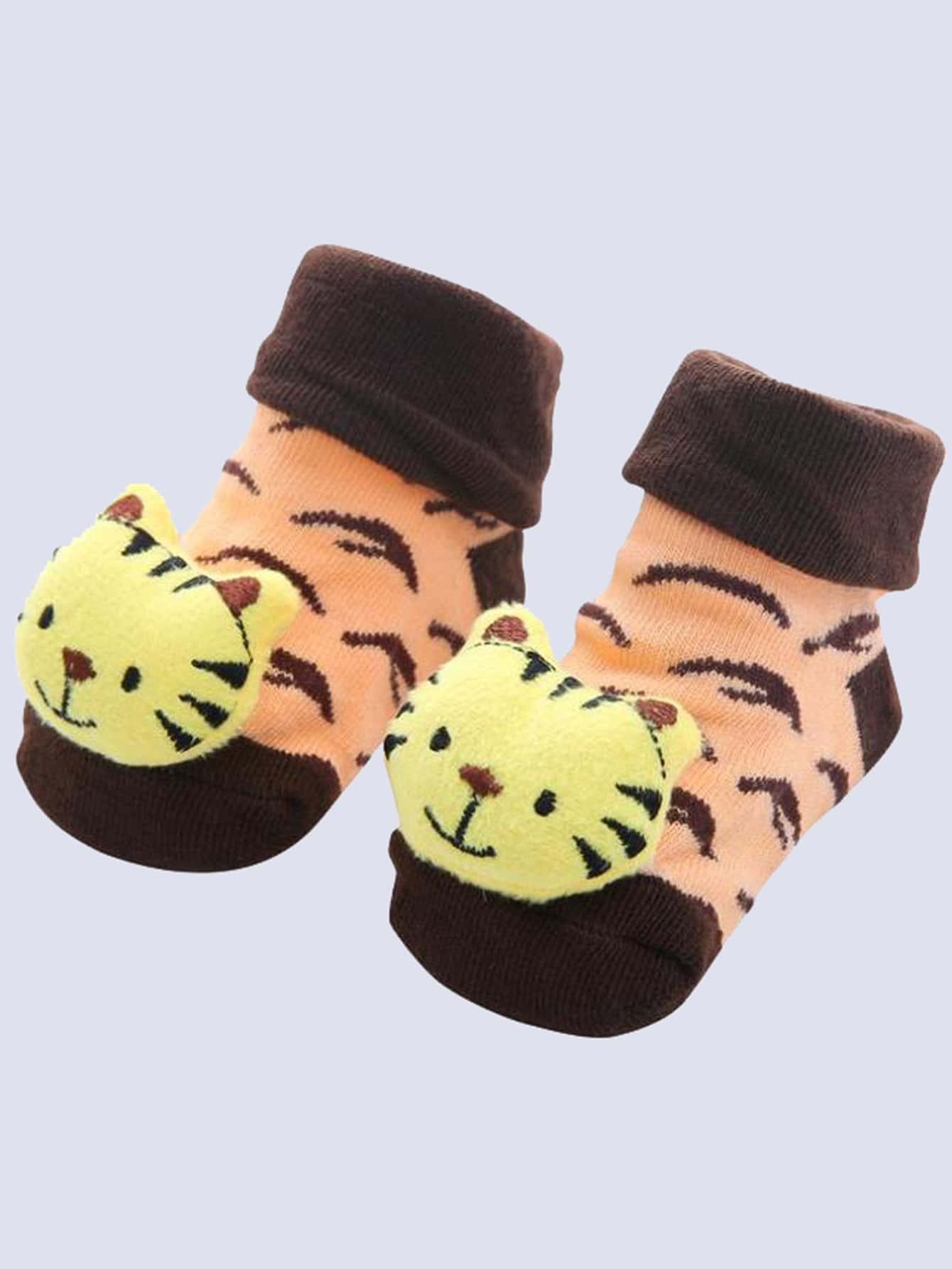 Baby Cartoon Graphic Socks