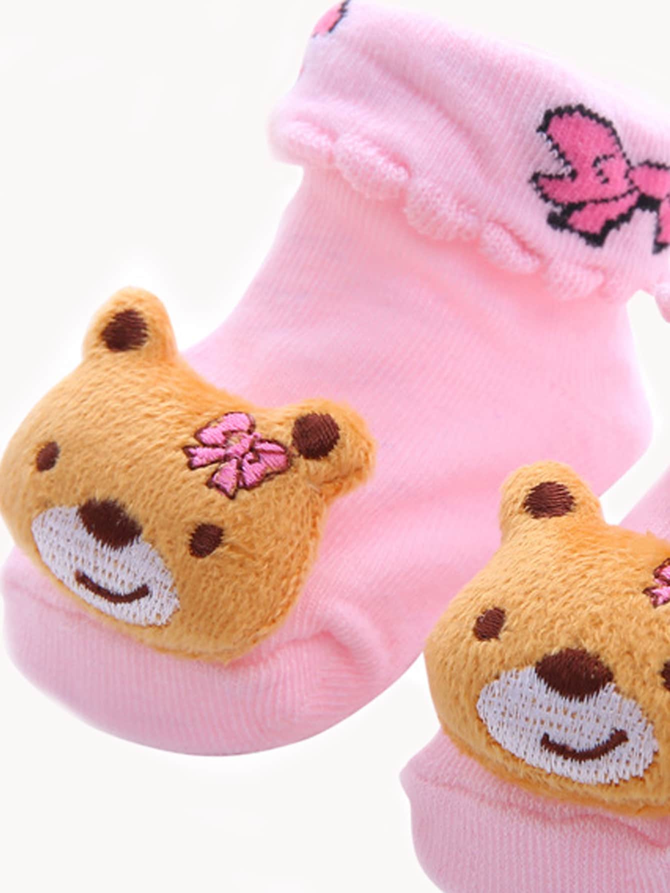 Baby Cartoon Graphic Socks