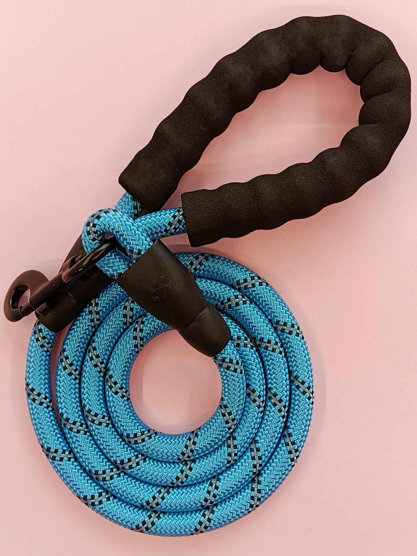 Pet Leash With Reflective Comfortable Padded Handle