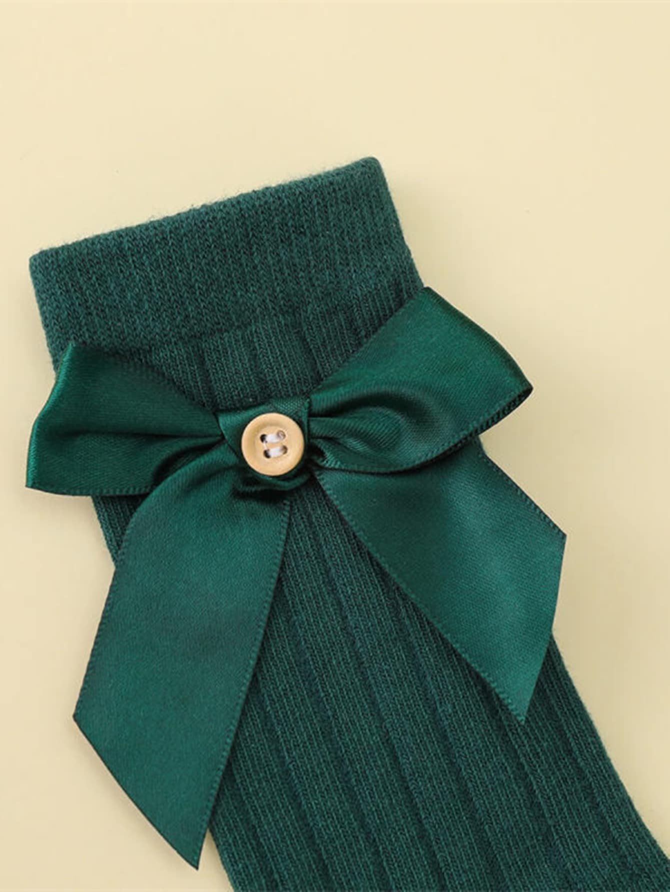 Baby Bow Decor Socks