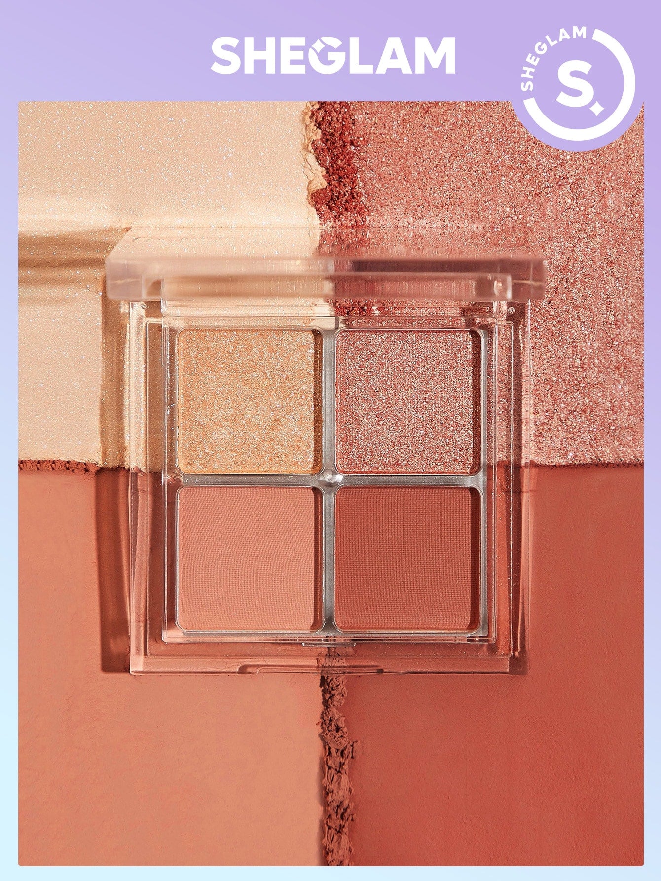 SHEGLAM Cosmic Crystal Eyeshadow Quad Charm School