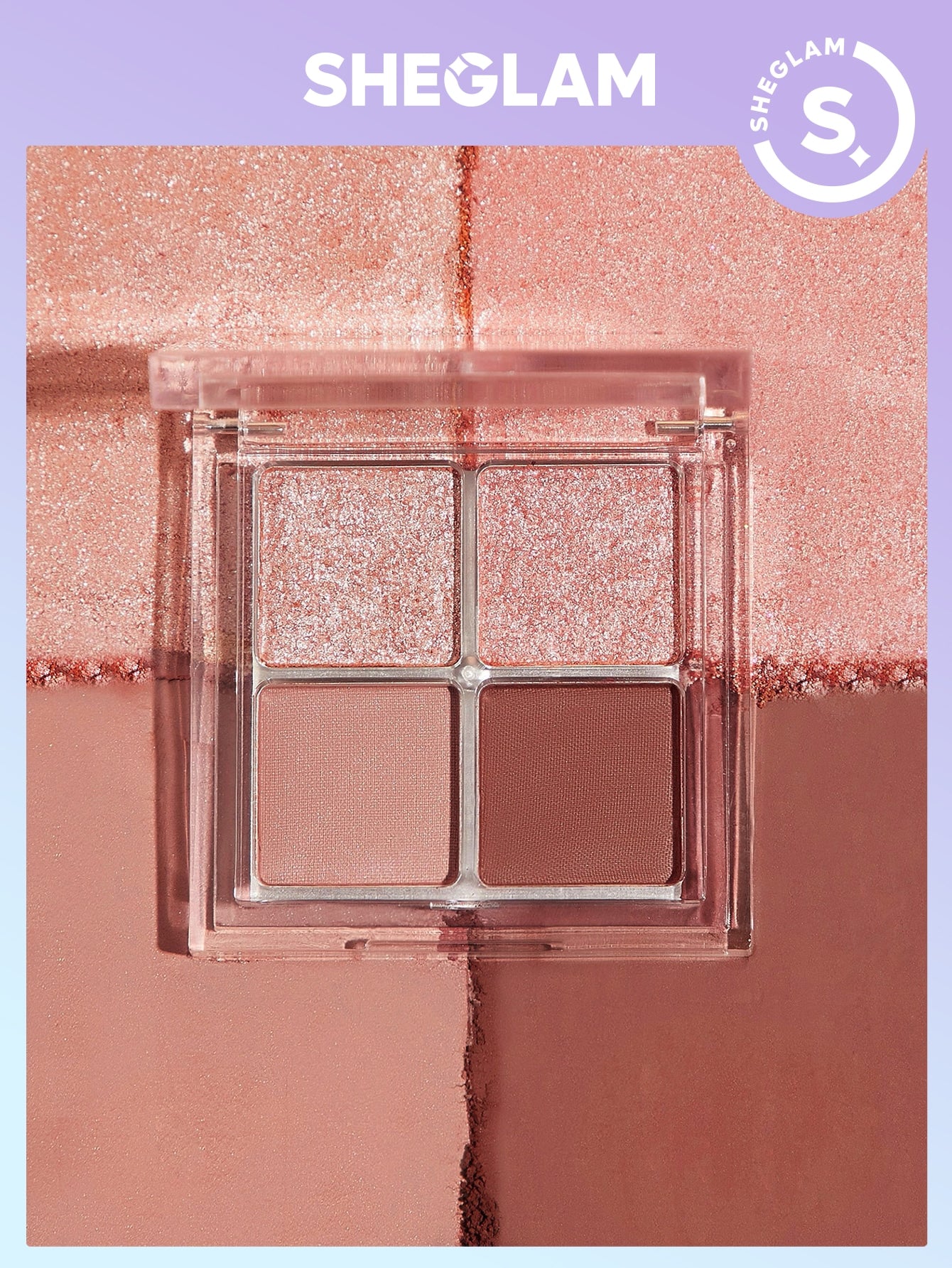 SHEGLAM Cosmic Crystal Eyeshadow Quad Charm School