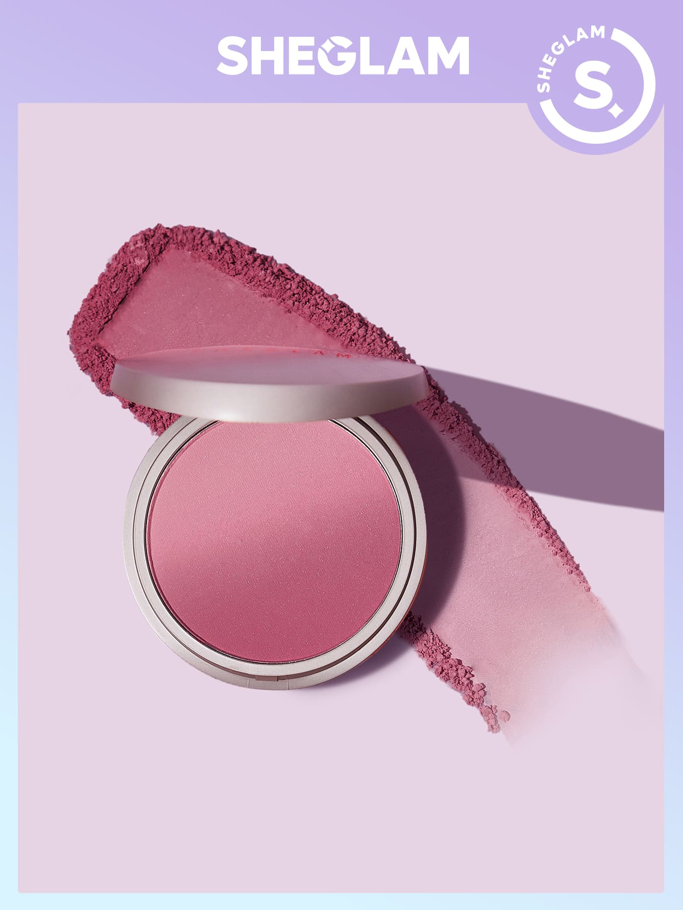 SHEGLAM Lightweight Matte Blush Insta Flame