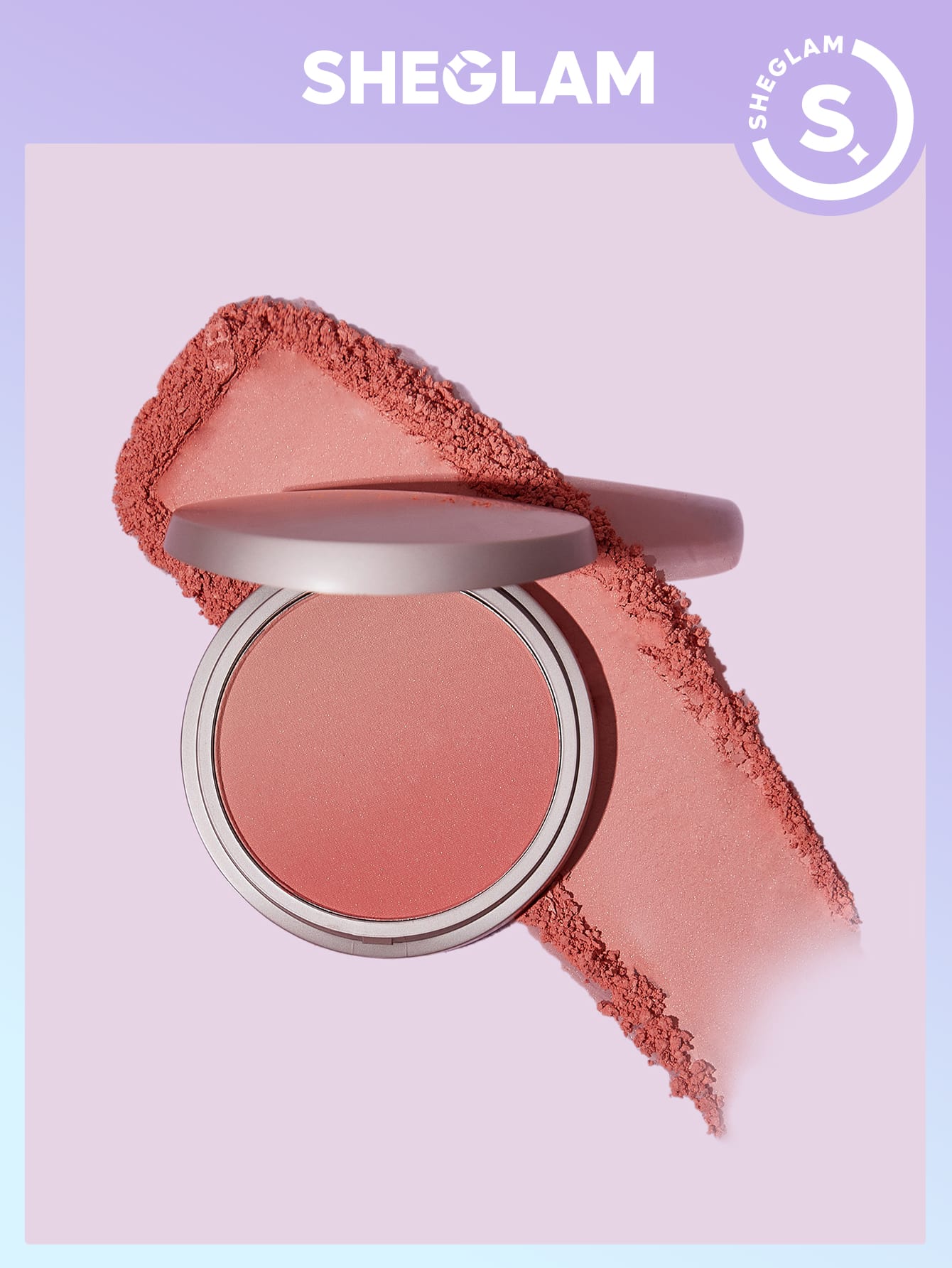 SHEGLAM Lightweight Matte Blush Insta Flame