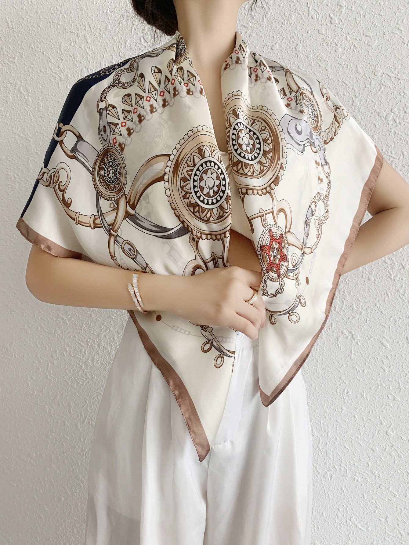 Chain Print Bandana